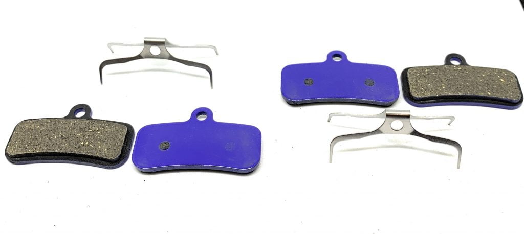 2 Pairs Bike Brake Pads Ceramic + Kevlar for Shimano Saint-M-810-820-640