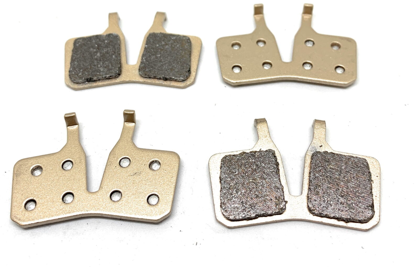 4-Pack Ceramic E-Bike Disc Brake Pads For Magura MT5 And MT7 – 4-Piston, Green, Hardheaded Ram