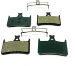 2 Pairs Bike Brake Pads Ceramic E-bike for Hope E4