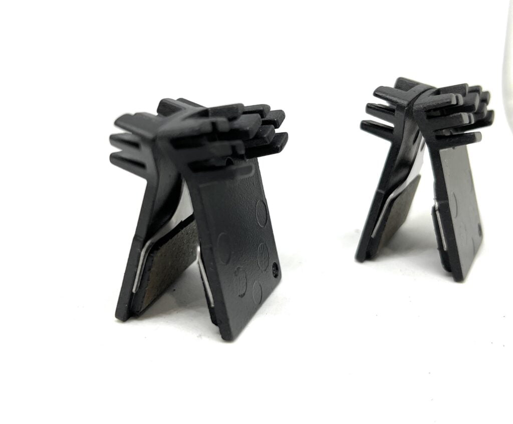 2 Pairs Bike Brake Pads Cooling Fins for Shimano L03A L05 Ultegra BR