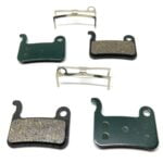 2 Pairs Bike Brake Pads ceramic E-bike for Shimano XTR, Saint, Deore, BR