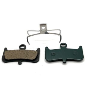 Bike brake pads Ceramic for Hayes Dominion A4. The bicycle replacement part for OEM brakes for high braking power (1 Metallic)