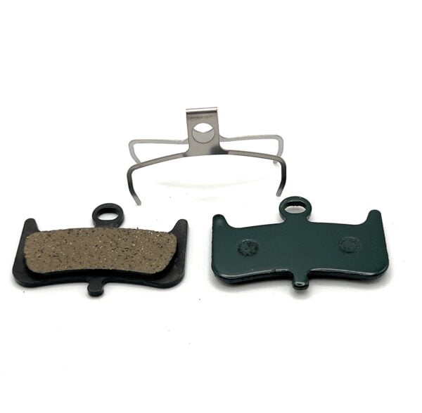 Bike brake pads Ceramic for Hayes Dominion A4. The bicycle replacement part for OEM brakes for high braking power (1 Metallic)