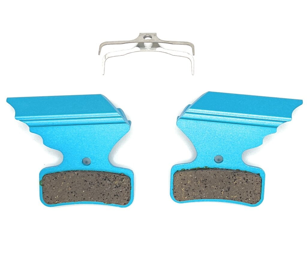 Bike Brake Pads ceramic w/cooling fins Will fit Shimano D02S, D03S
