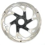 Bike center lock rotor floating replacement 203mm rotor mountain bike & road7075 Alloy. Compatible with center lock. 208g