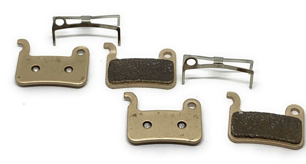 2 Pairs Bike Brake Pads Sintered for Shimano XTR