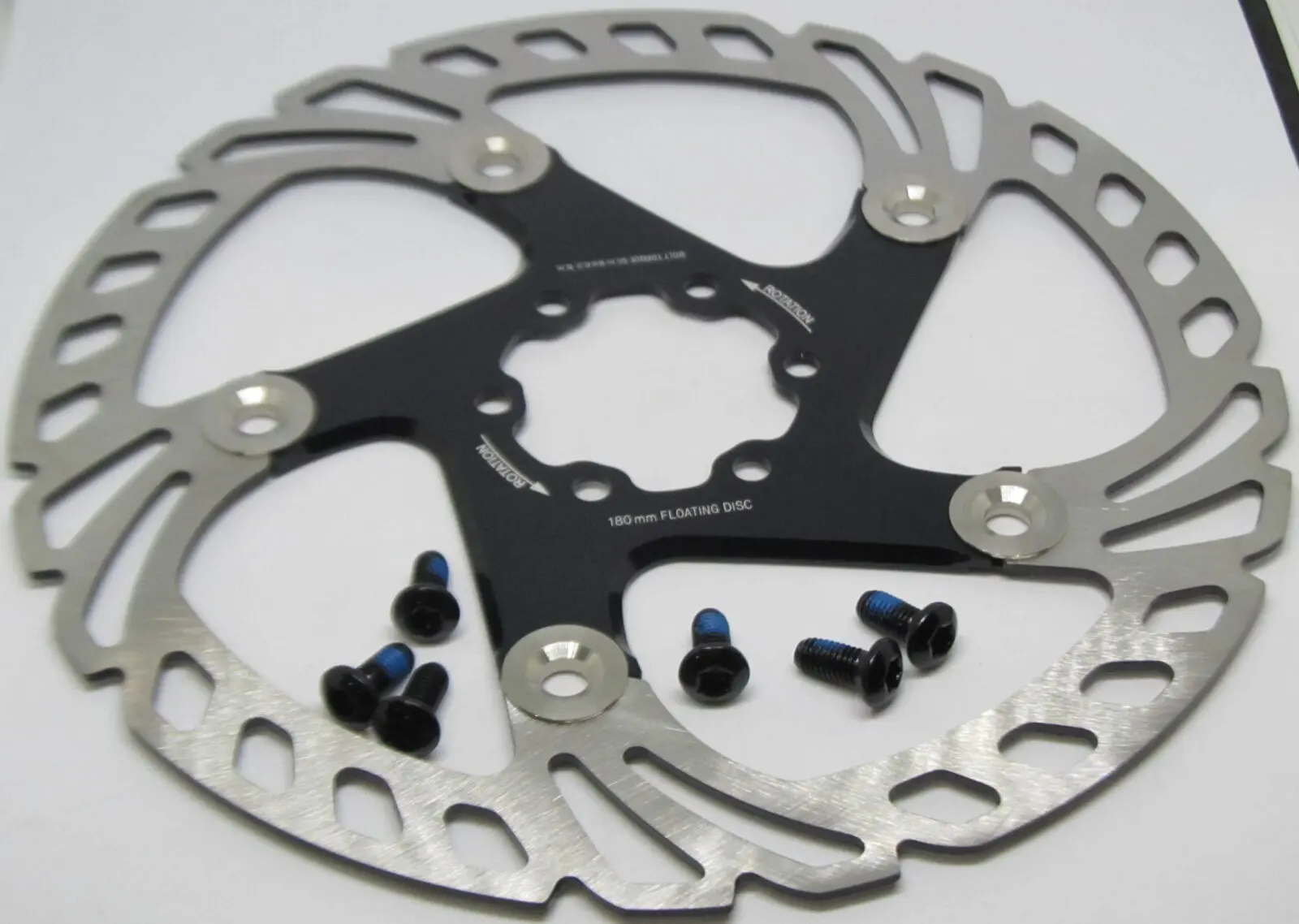 160mm 180mm Stainless Rotor 160mm Floating Disc Brake Rotor – Stainless ...